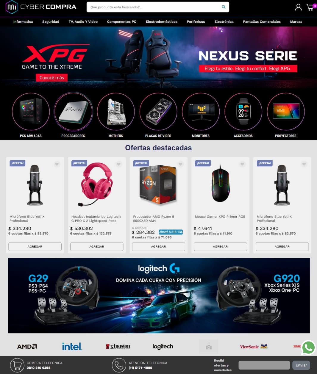 Proyecto eCommerce minorista Mi Cyber Compra
