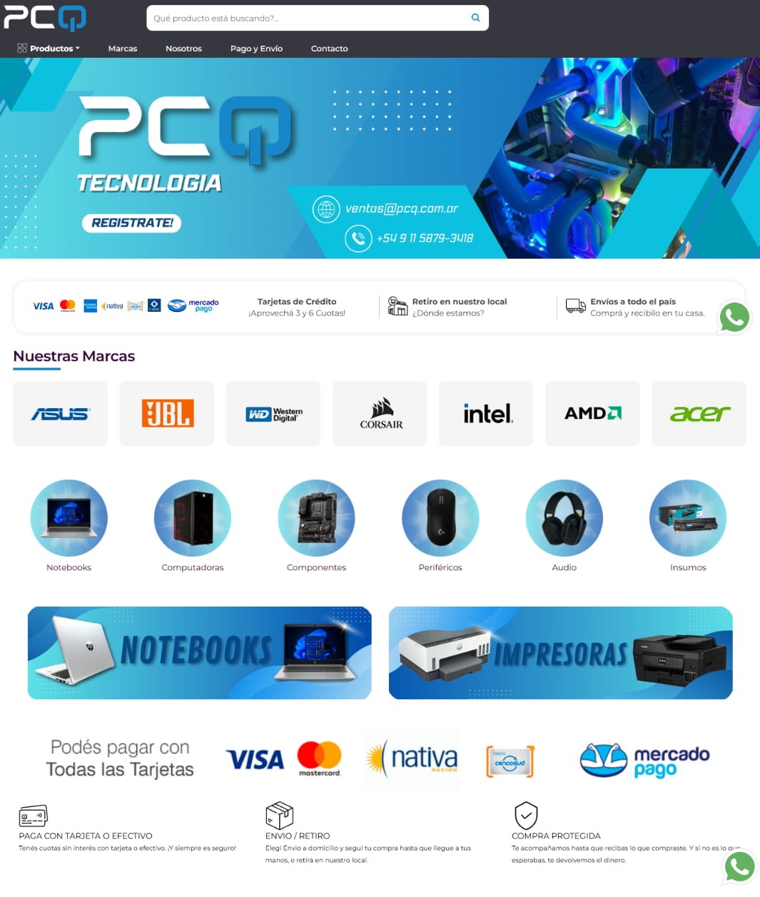 Proyecto Catálogo GBP online PCQ Tecnologia