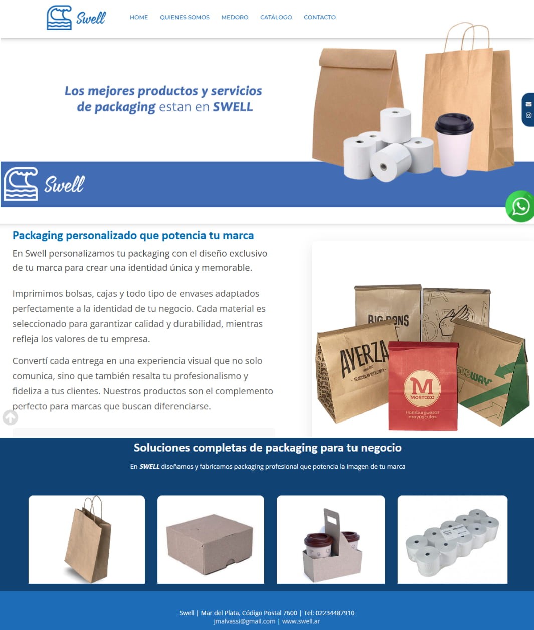 Proyecto Portal Web Swell