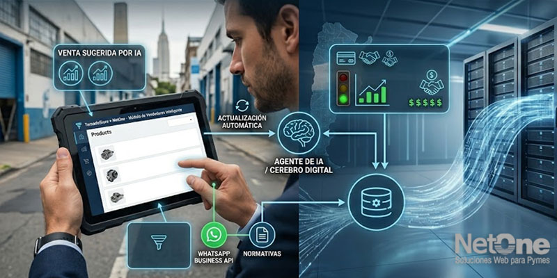 El futuro de la preventa mayorista: Agentes de IA y Módulos de Vendedores inteligentes