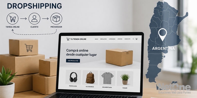 Qué es Dropshipping y Diseño Web Corporativo | NetOne