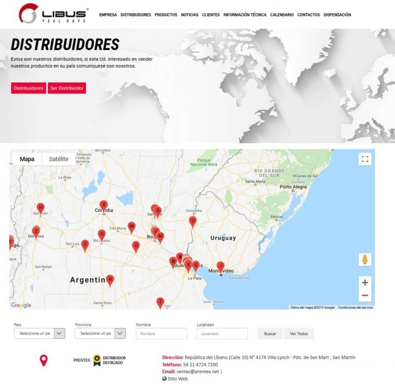 Atención PYMES. Llegó Mapa de Distribuidores Autoadministrable